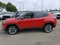 2020 Redline Pearl Jeep Compass Limted 4x4  photo #3