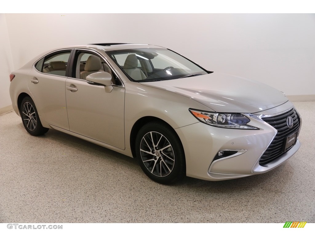 2017 ES 350 - Satin Cashmere Metallic / Parchment photo #1