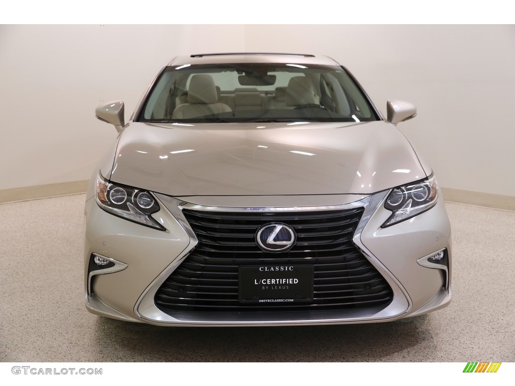 2017 ES 350 - Satin Cashmere Metallic / Parchment photo #2