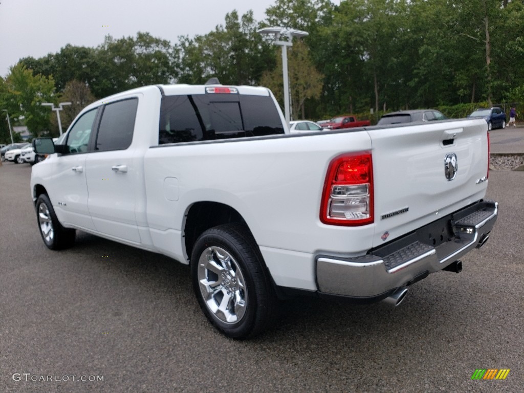 2020 1500 Big Horn Crew Cab 4x4 - Bright White / Black/Diesel Gray photo #4