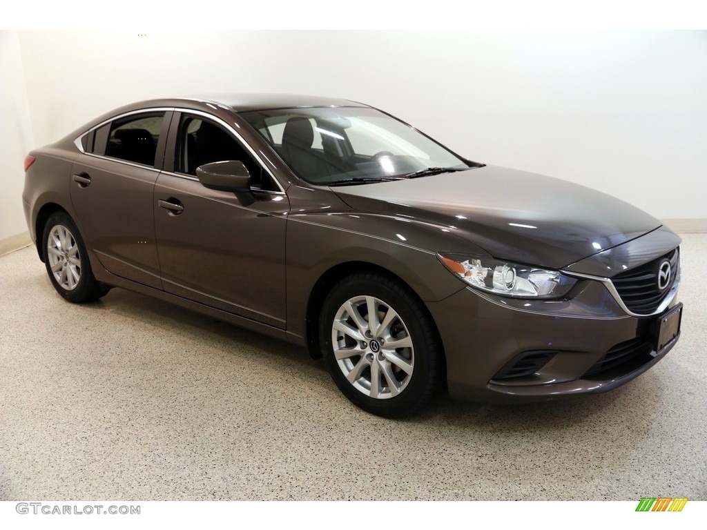 2016 Mazda6 Sport - Titanium Flash Mica / Black photo #1