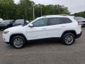 2020 Bright White Jeep Cherokee Latitude Plus 4x4  photo #3