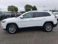 2020 Bright White Jeep Cherokee Latitude Plus 4x4  photo #3