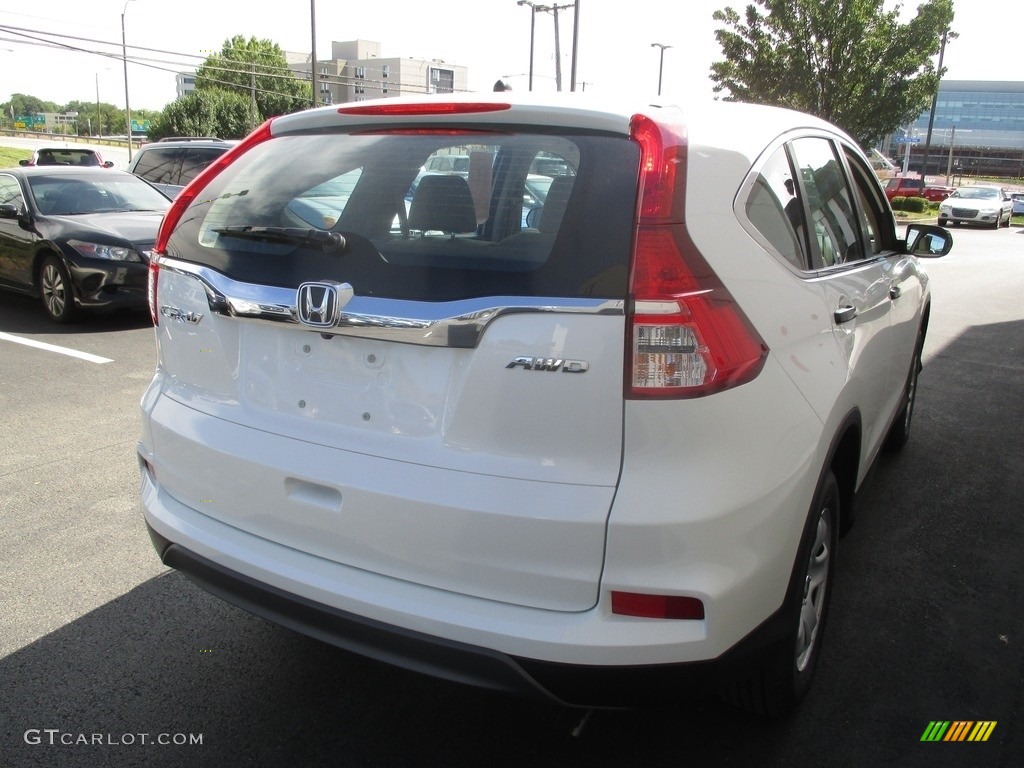 2016 CR-V LX AWD - White Diamond Pearl / Beige photo #5