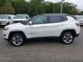 Pearl White Tri-Coat 2020 Jeep Compass Limted 4x4 Exterior