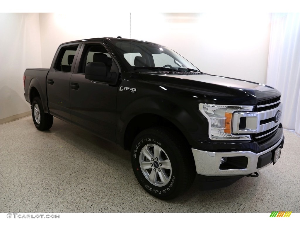 2018 F150 Limited SuperCrew 4x4 - Shadow Black / Earth Gray photo #1