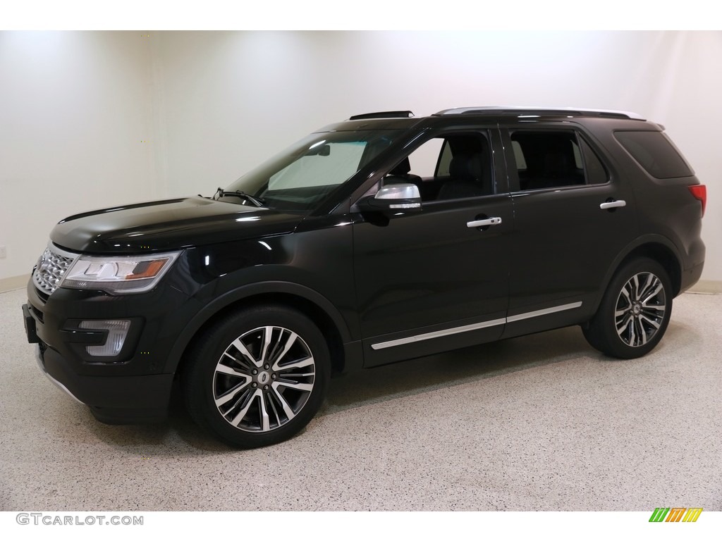 2016 Explorer Platinum 4WD - Shadow Black / Ebony Black photo #3