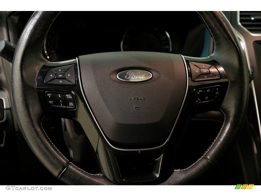 2016 Explorer Platinum 4WD - Shadow Black / Ebony Black photo #7