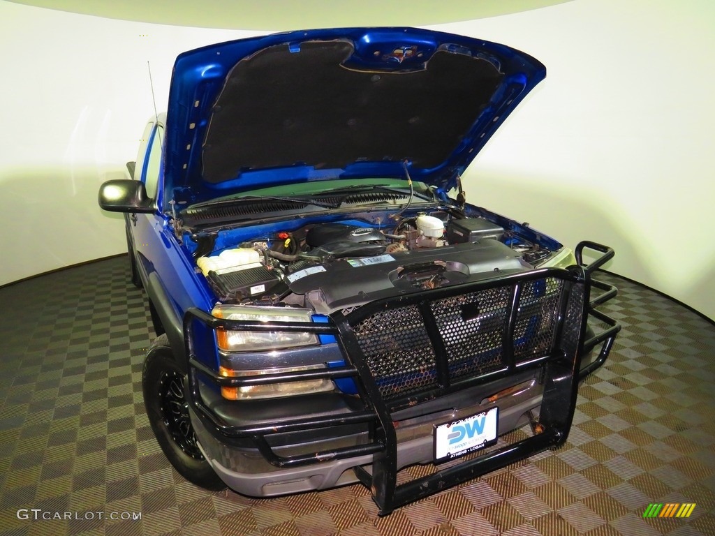 2004 Silverado 1500 Z71 Extended Cab 4x4 - Arrival Blue Metallic / Medium Gray photo #5