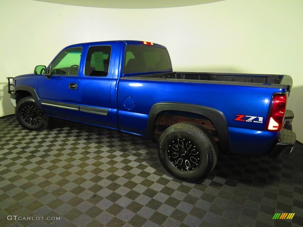 2004 Silverado 1500 Z71 Extended Cab 4x4 - Arrival Blue Metallic / Medium Gray photo #9