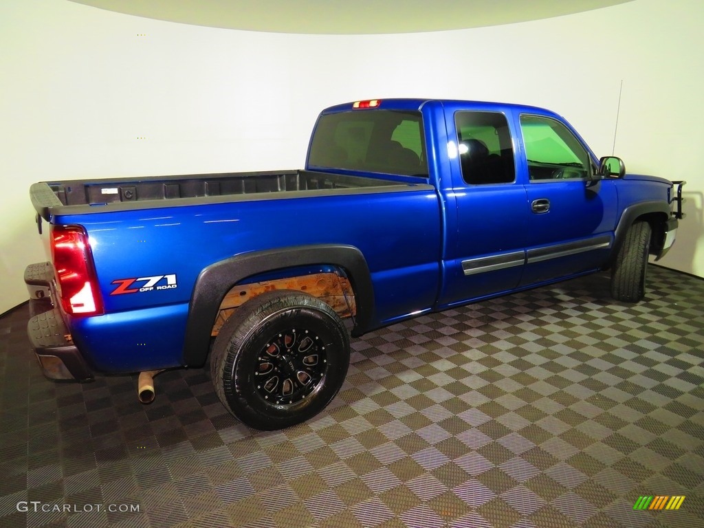 2004 Silverado 1500 Z71 Extended Cab 4x4 - Arrival Blue Metallic / Medium Gray photo #13