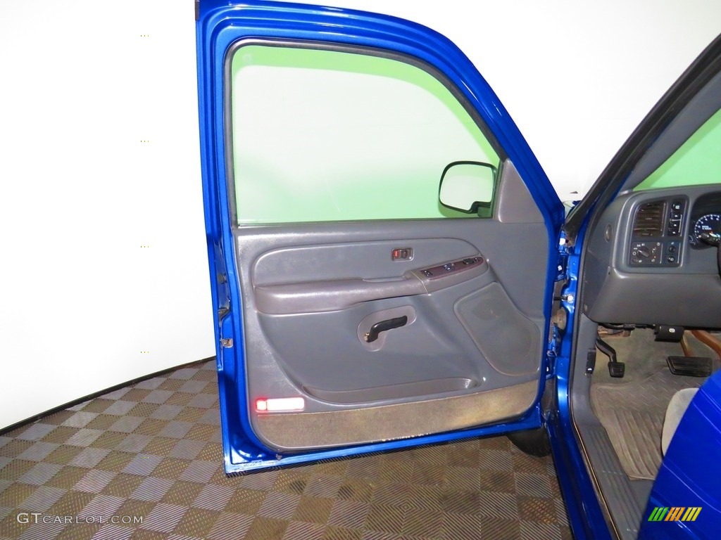 2004 Silverado 1500 Z71 Extended Cab 4x4 - Arrival Blue Metallic / Medium Gray photo #15