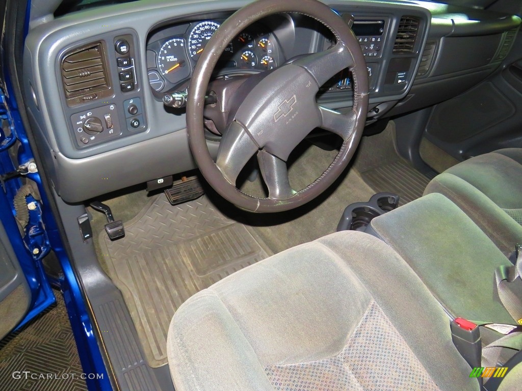 2004 Silverado 1500 Z71 Extended Cab 4x4 - Arrival Blue Metallic / Medium Gray photo #17