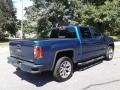 Stone Blue Metallic - Sierra 1500 SLT Crew Cab 4WD Photo No. 6