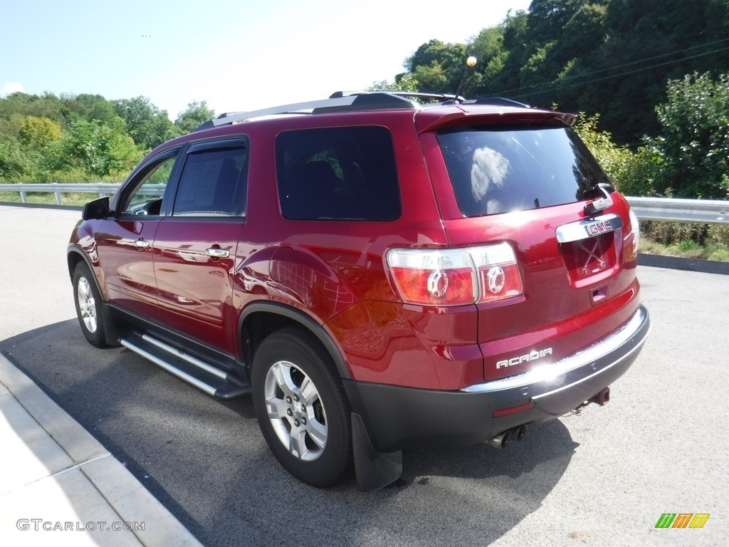 2011 Acadia SLE - Red Jewel Tintcoat / Ebony photo #7