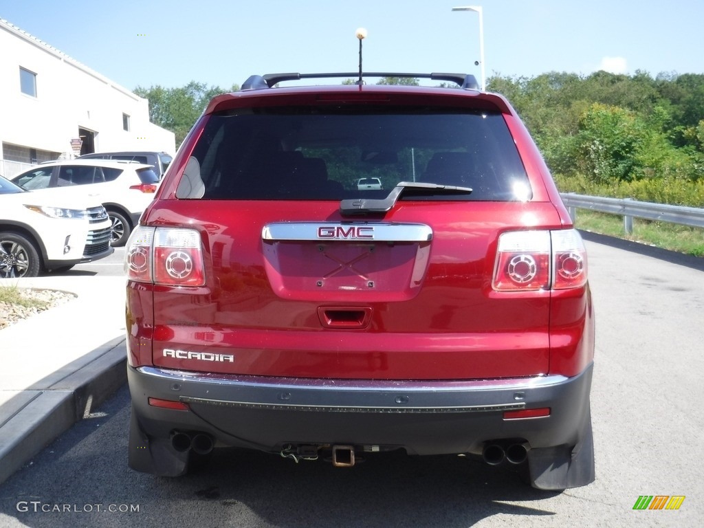 2011 Acadia SLE - Red Jewel Tintcoat / Ebony photo #8