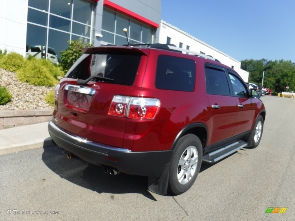 2011 Acadia SLE - Red Jewel Tintcoat / Ebony photo #9