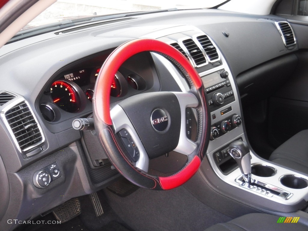 2011 Acadia SLE - Red Jewel Tintcoat / Ebony photo #11