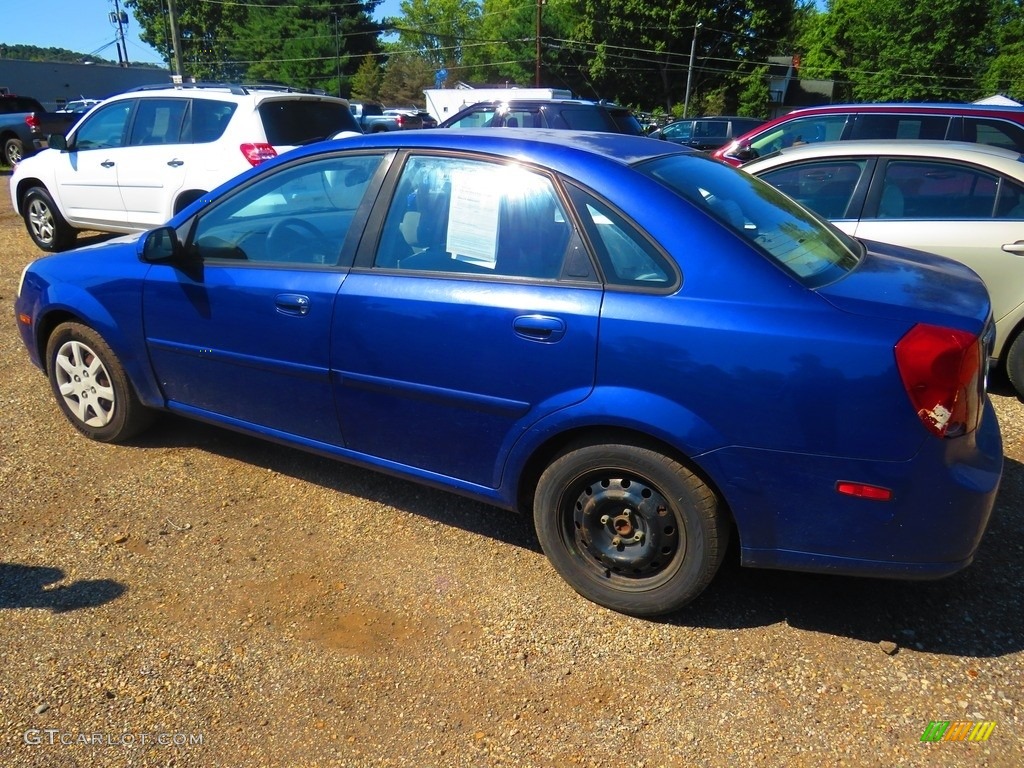 2005 Forenza S Sedan - Fusion Red Metallic / Gray photo #7