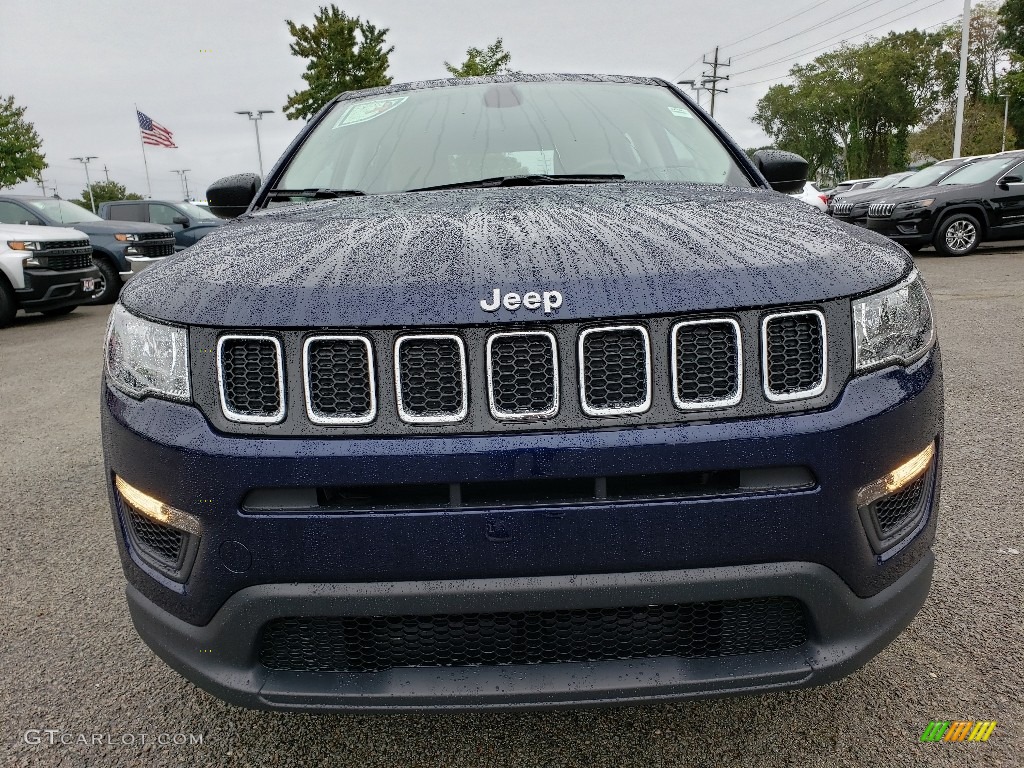 2020 Compass Sport 4x4 - Jazz Blue Pearl / Sandstorm/Black photo #2