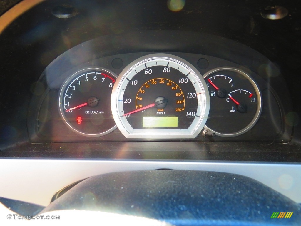2005 Forenza S Sedan - Fusion Red Metallic / Gray photo #25