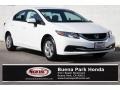 Taffeta White - Civic LX Sedan Photo No. 1