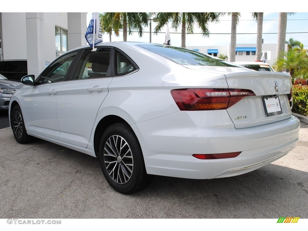 2019 Jetta SE - White Silver Metallic / Titan Black photo #7