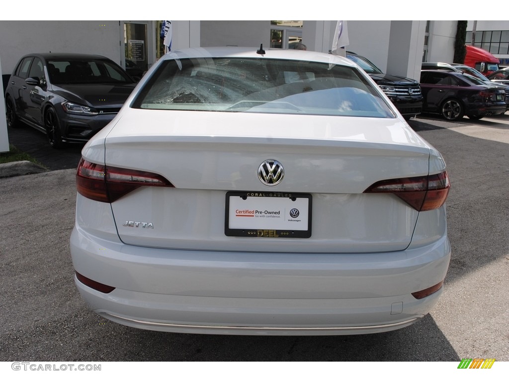 2019 Jetta SE - White Silver Metallic / Titan Black photo #8