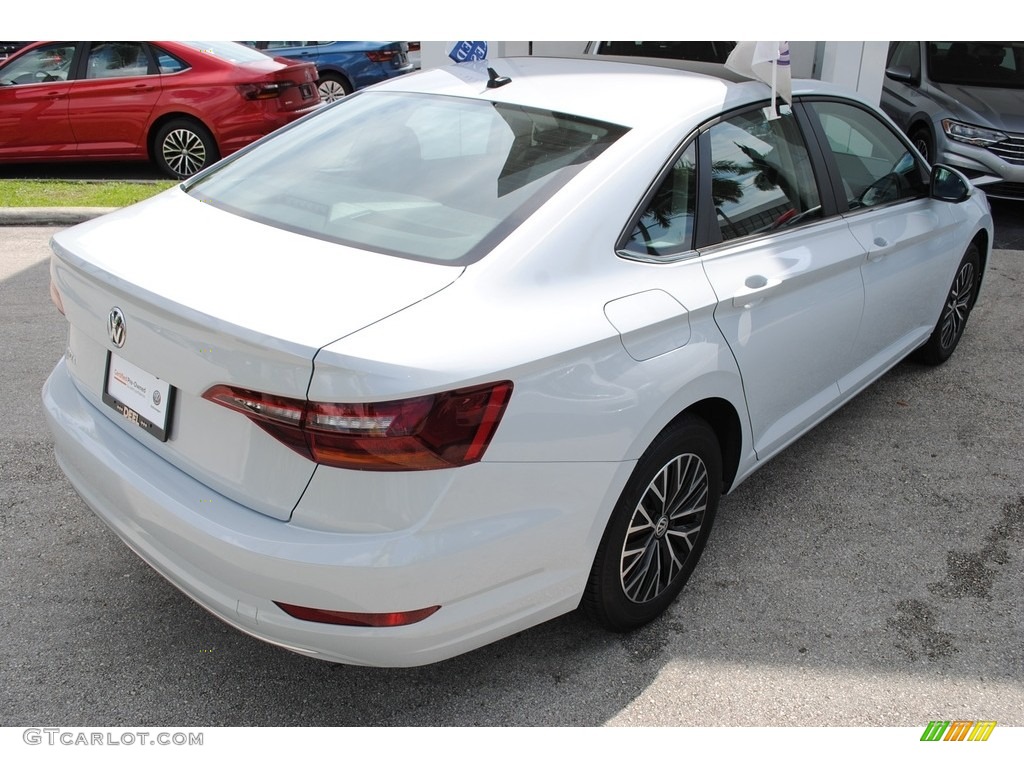 2019 Jetta SE - White Silver Metallic / Titan Black photo #9