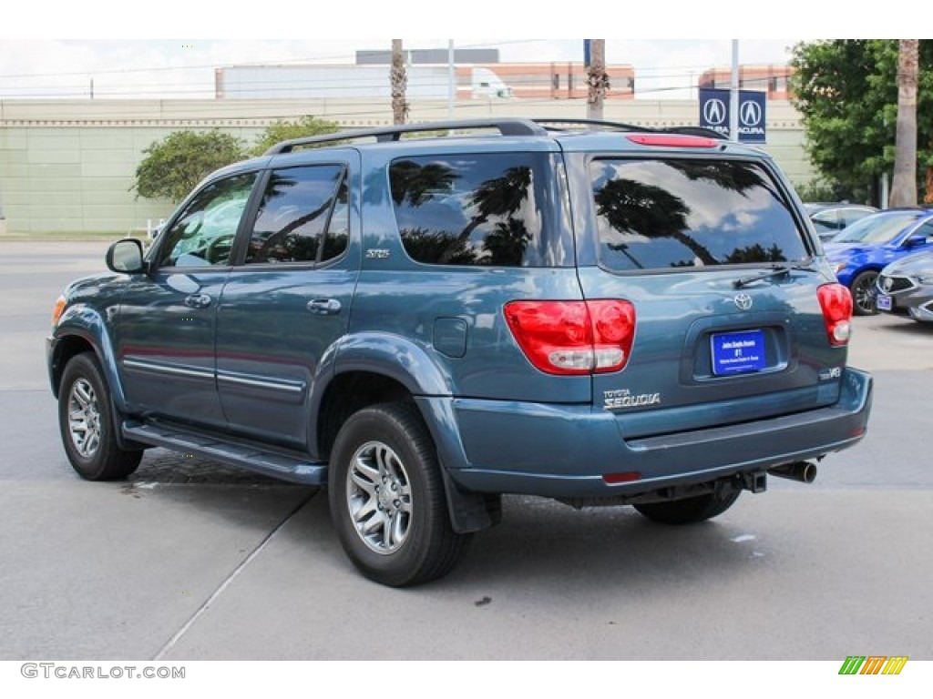 2006 Sequoia SR5 - Bluesteel Mica / Light Charcoal photo #5
