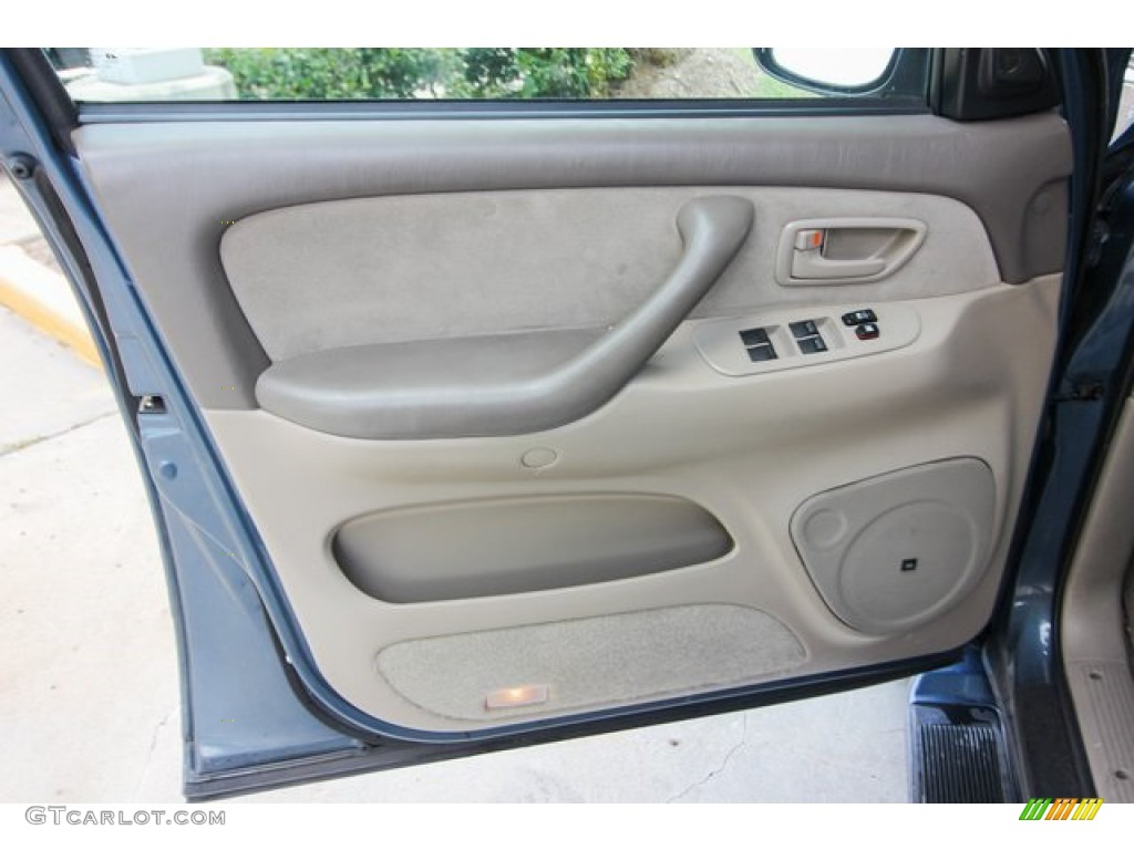 2006 Sequoia SR5 - Bluesteel Mica / Light Charcoal photo #17