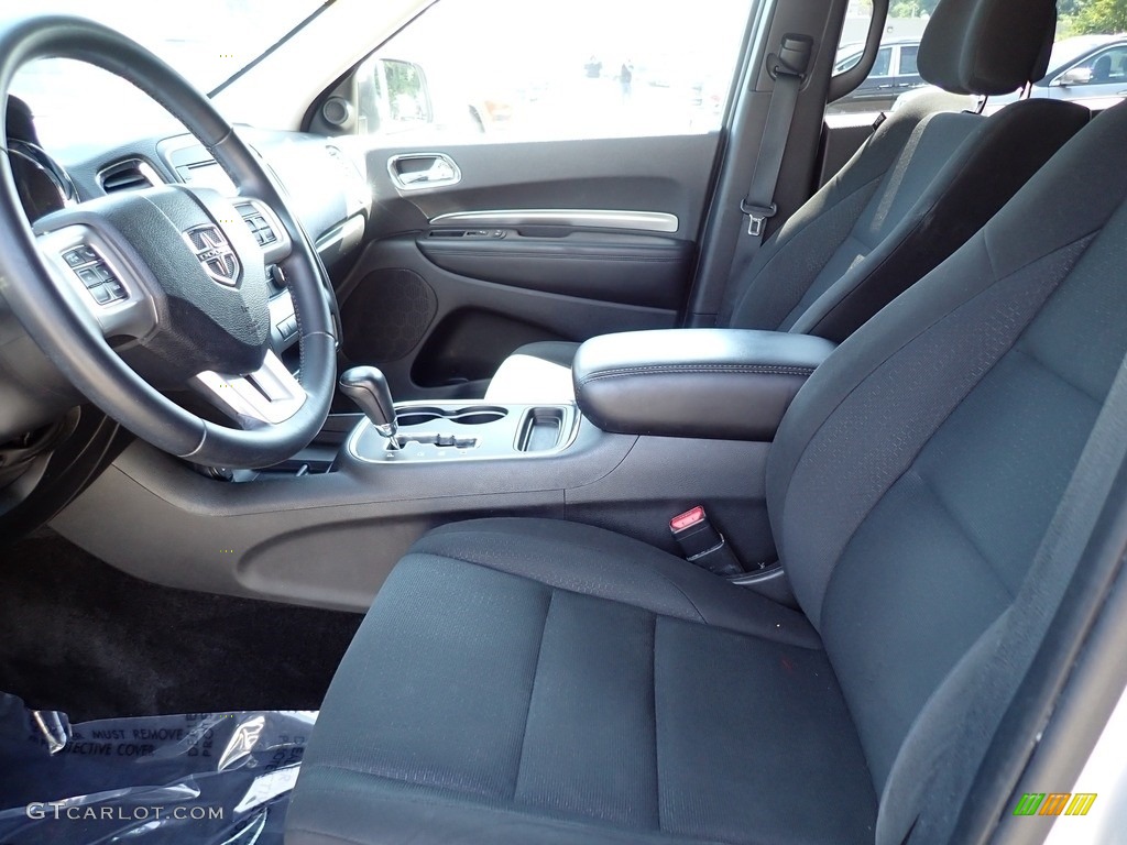 2012 Durango SXT AWD - Bright Silver Metallic / Black photo #11