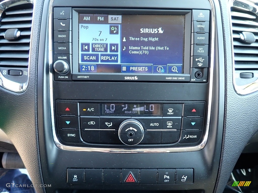 2012 Durango SXT AWD - Bright Silver Metallic / Black photo #19