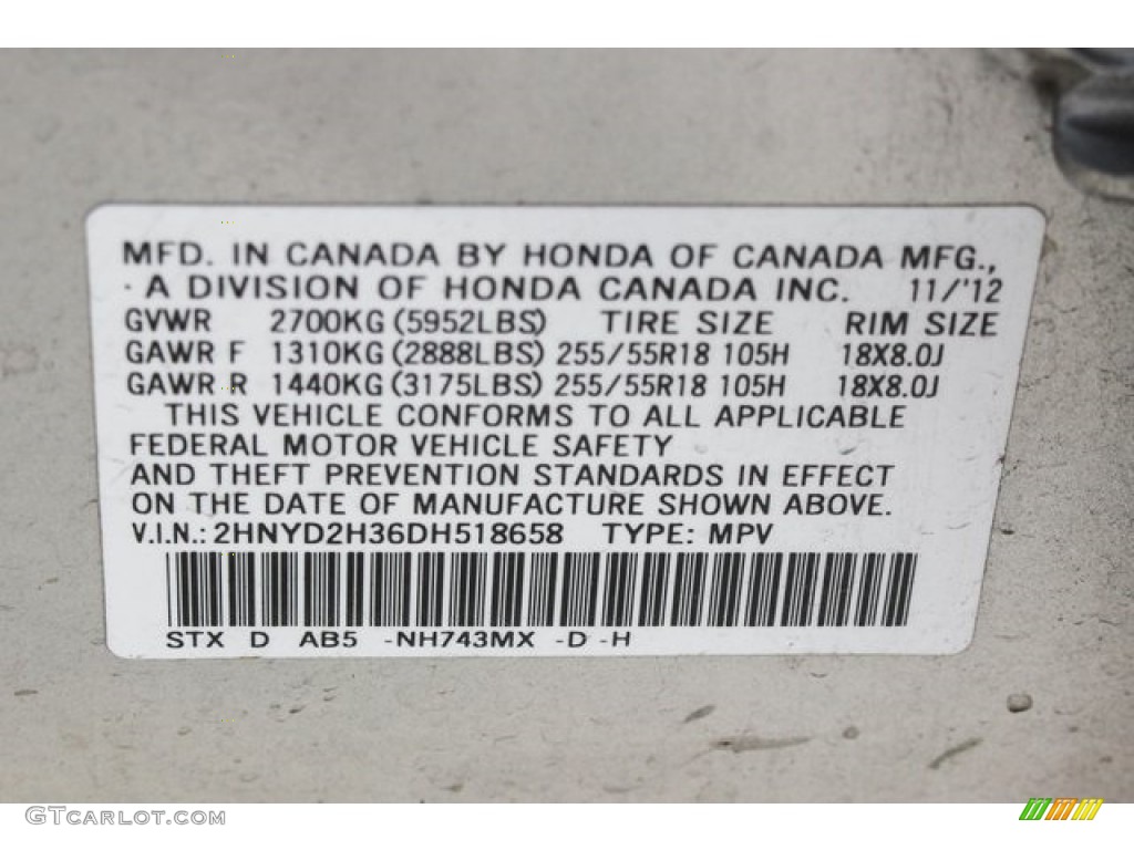 2013 MDX SH-AWD Technology - Palladium Metallic / Ebony photo #16