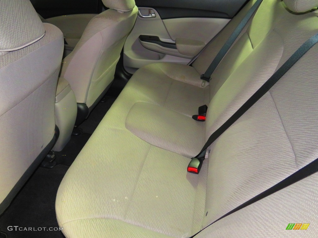 2013 Civic LX Sedan - Crimson Red Pearl / Gray photo #22