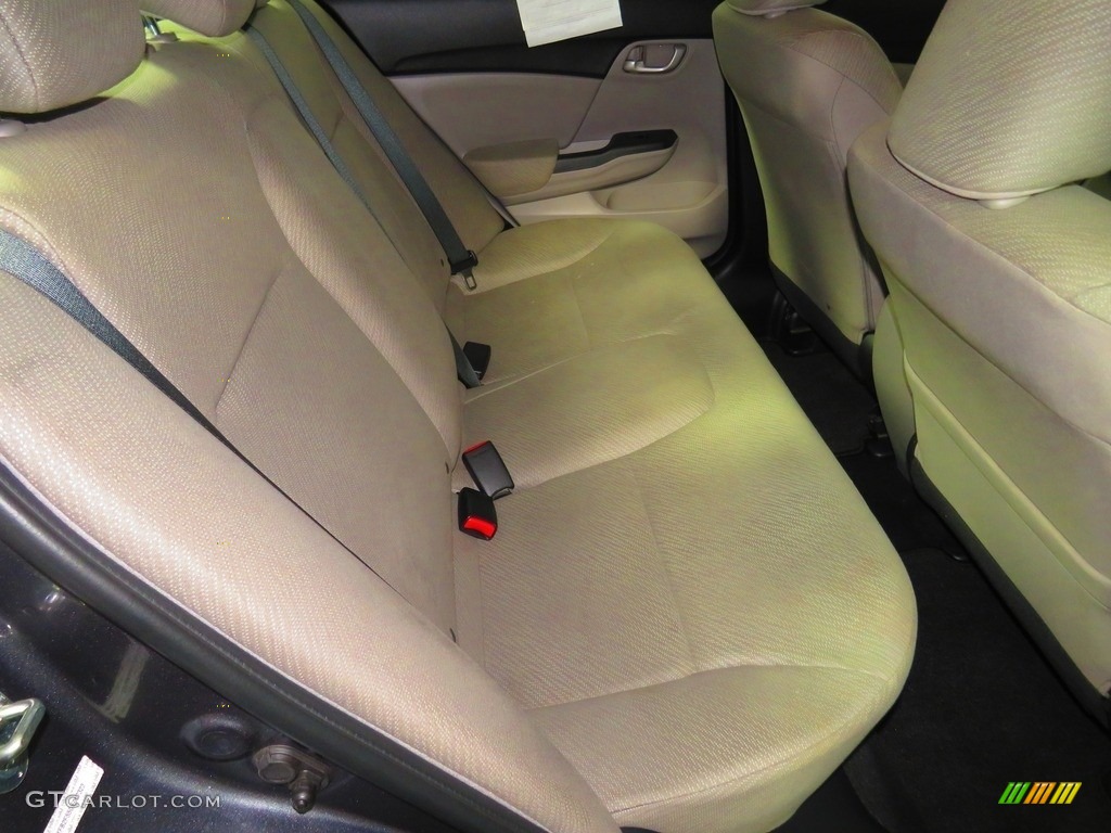 2013 Civic LX Sedan - Crimson Red Pearl / Gray photo #24