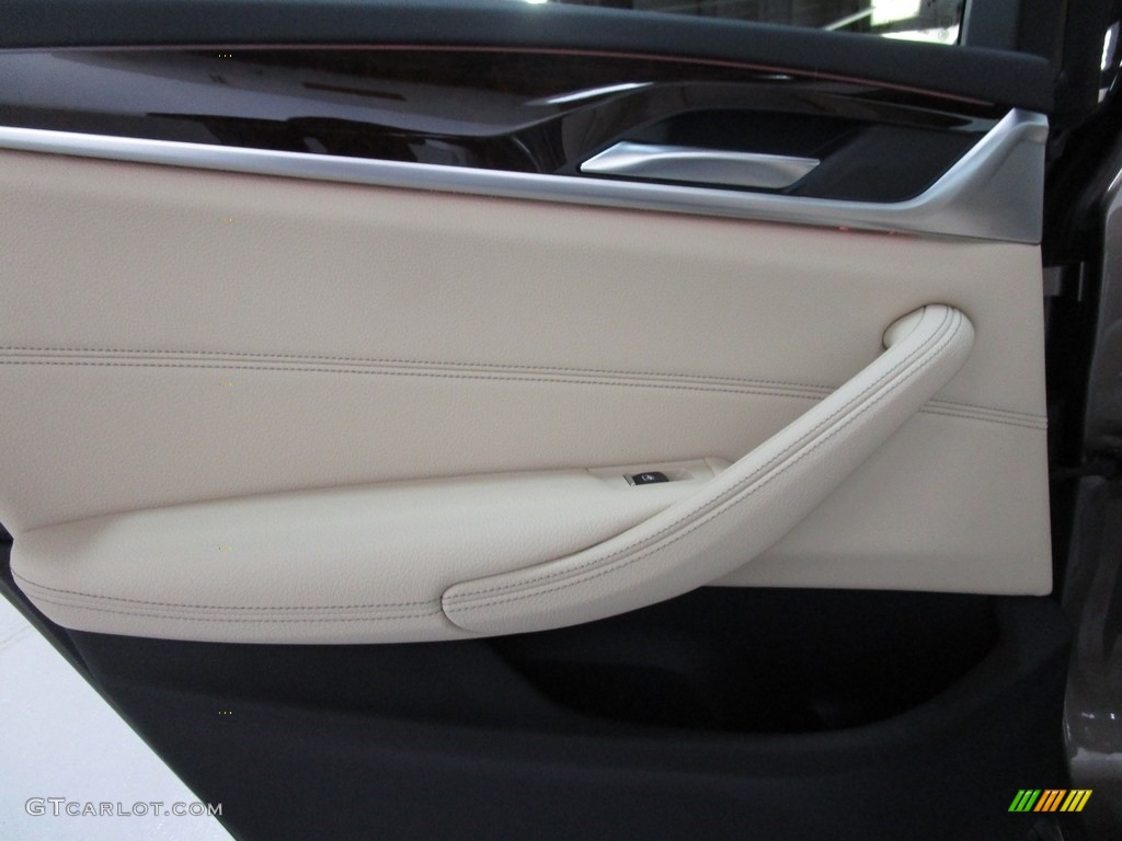 2019 5 Series 540i xDrive Sedan - Atlas Cedar Metallic / Canberra Beige/Black photo #10
