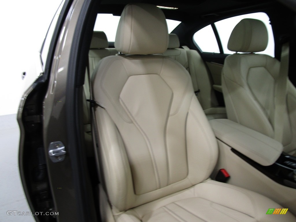 2019 5 Series 540i xDrive Sedan - Atlas Cedar Metallic / Canberra Beige/Black photo #14