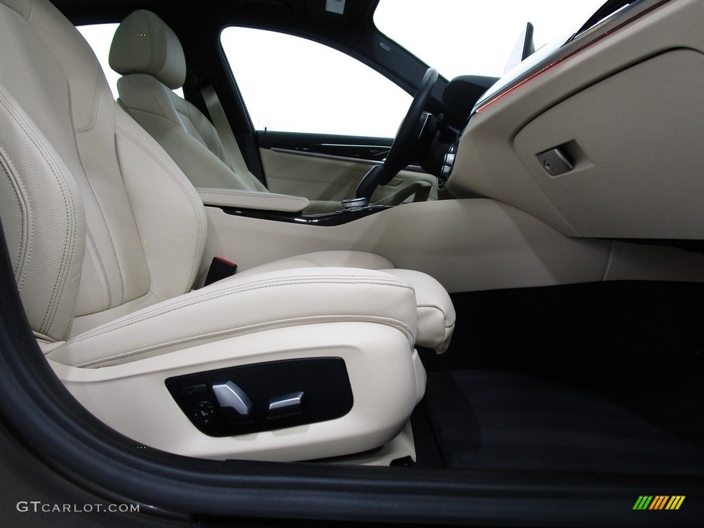 2019 5 Series 540i xDrive Sedan - Atlas Cedar Metallic / Canberra Beige/Black photo #15