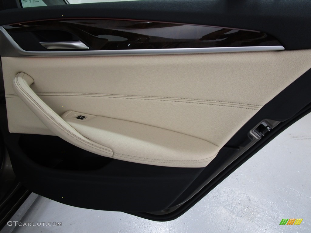 2019 5 Series 540i xDrive Sedan - Atlas Cedar Metallic / Canberra Beige/Black photo #16
