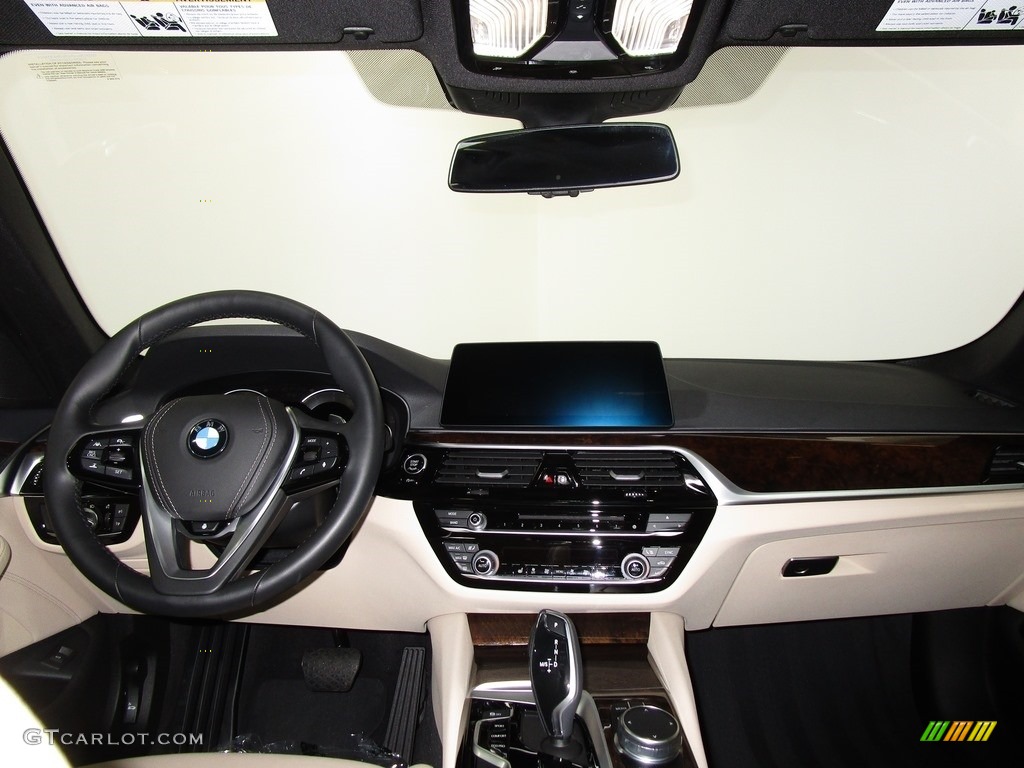 2019 5 Series 540i xDrive Sedan - Atlas Cedar Metallic / Canberra Beige/Black photo #22