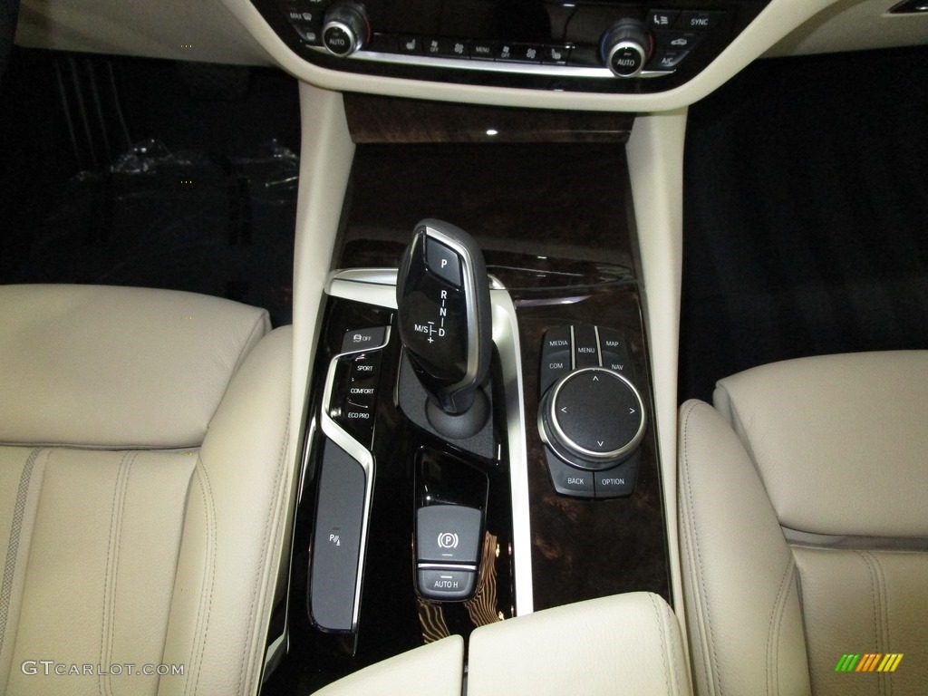 2019 5 Series 540i xDrive Sedan - Atlas Cedar Metallic / Canberra Beige/Black photo #28