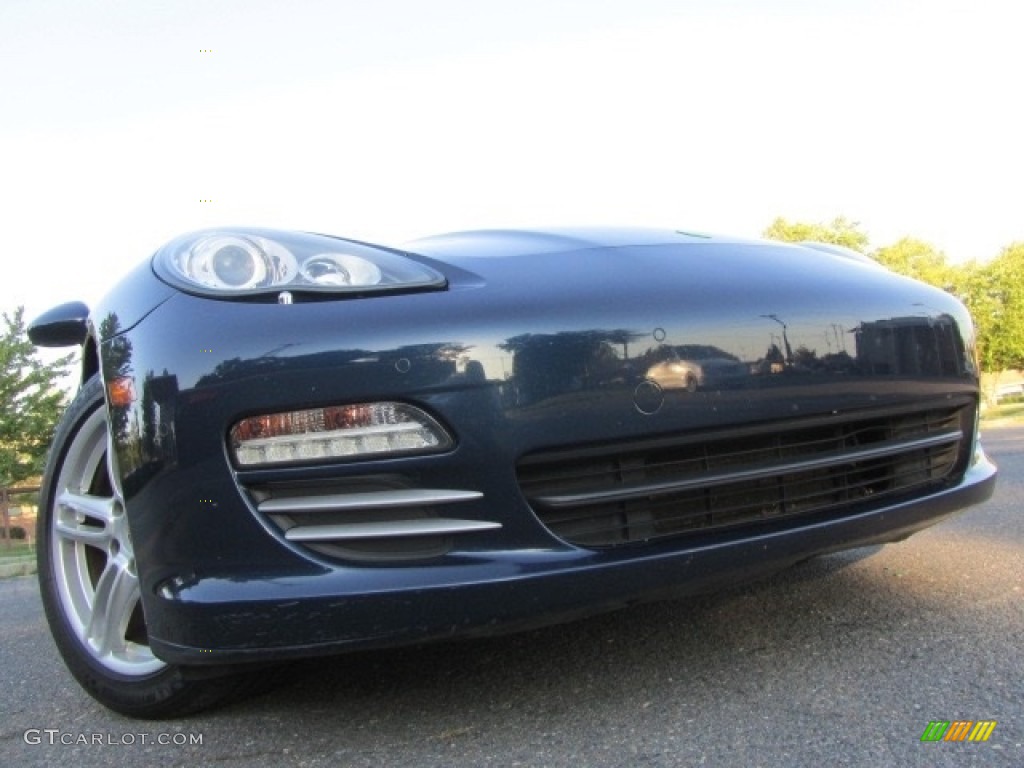 2013 Panamera 4 - Dark Blue Metallic / Luxor Beige photo #1
