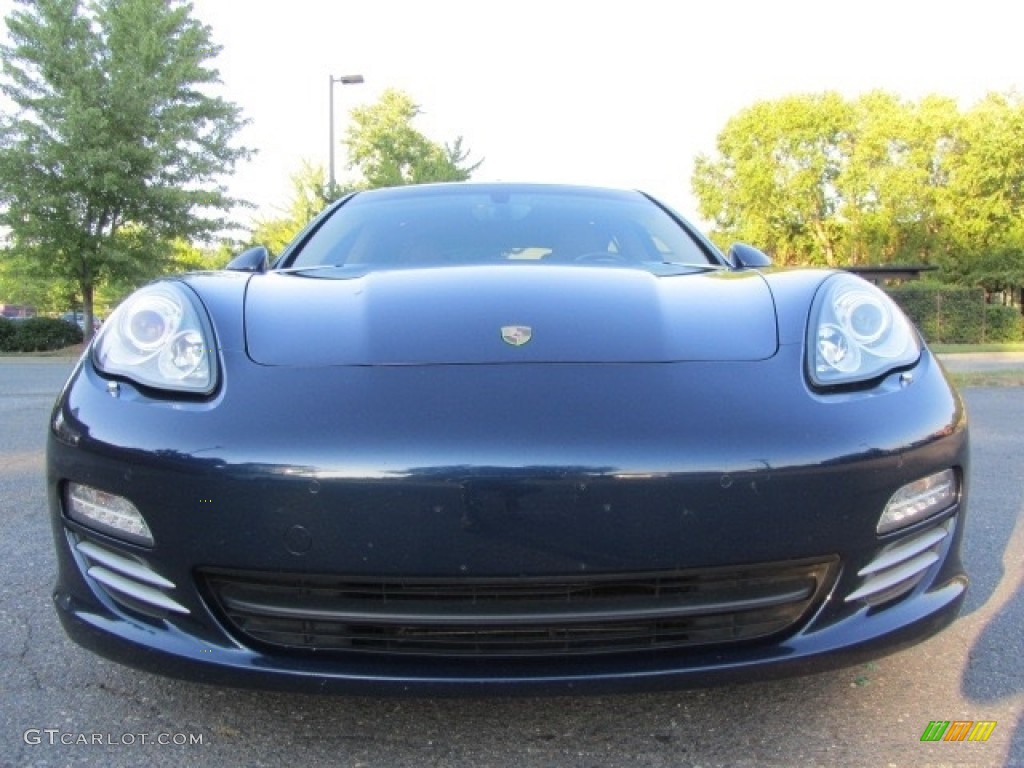 2013 Panamera 4 - Dark Blue Metallic / Luxor Beige photo #4