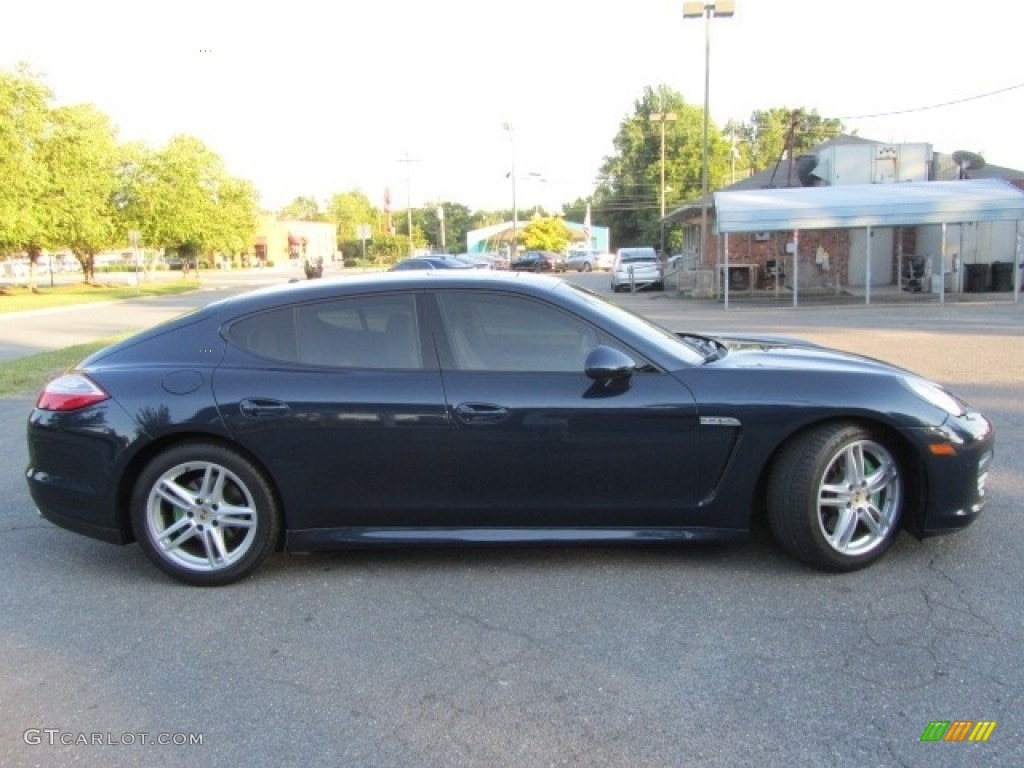 2013 Panamera 4 - Dark Blue Metallic / Luxor Beige photo #11
