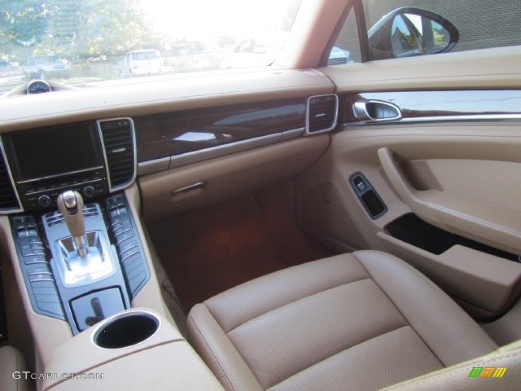 2013 Panamera 4 - Dark Blue Metallic / Luxor Beige photo #14