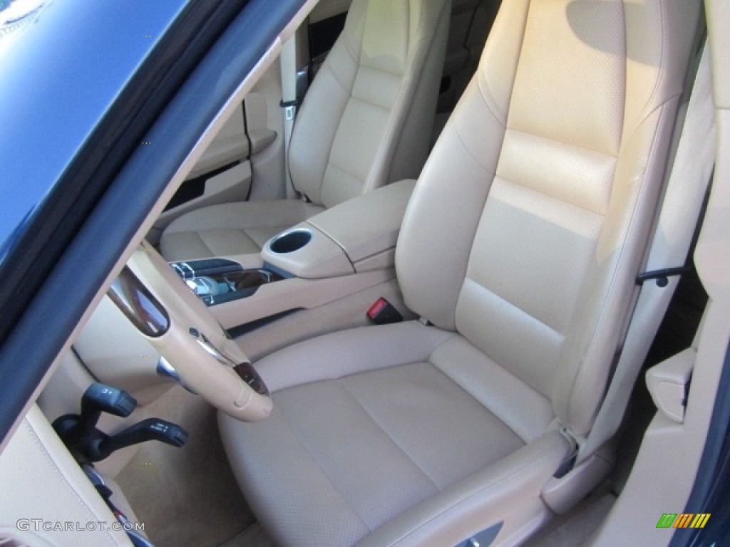 2013 Panamera 4 - Dark Blue Metallic / Luxor Beige photo #18