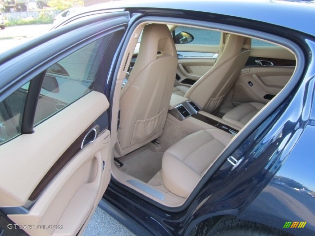 2013 Panamera 4 - Dark Blue Metallic / Luxor Beige photo #19