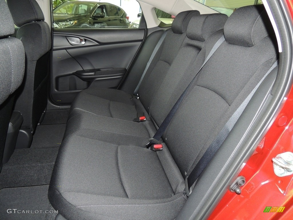 2019 Civic EX Sedan - Molten Lava Pearl / Black photo #13