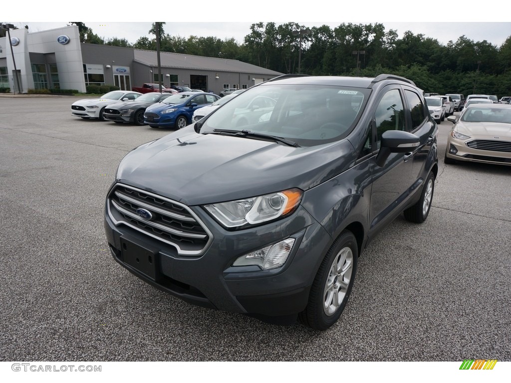 2019 EcoSport SE - Smoke Metallic / Ebony Black photo #1